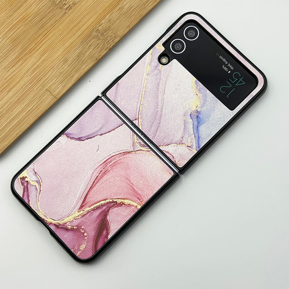 Samsung Galaxy Z Flip 4 Marble Printed Designer Case Cover