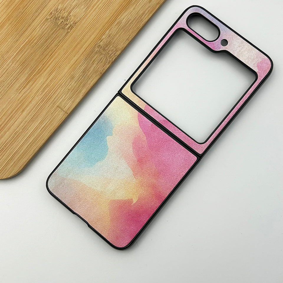 Samsung Galaxy Z Flip 5 Marble Series Printed Designer Case Cover