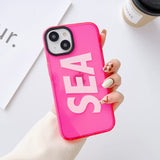 iPhone Neon Sea Edition Case Cover