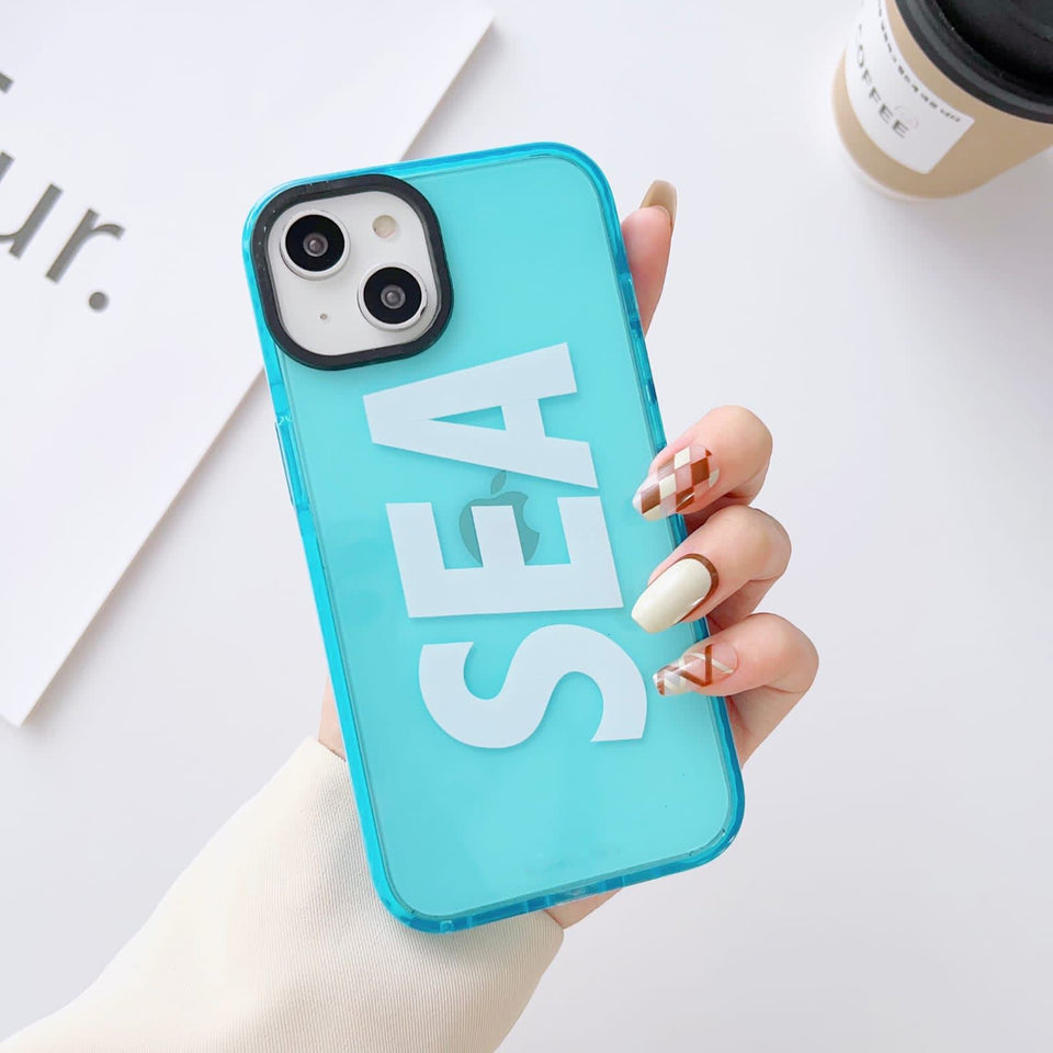 iPhone 12| 12 Pro Neon Sea Edition Case Cover Clearance Sale