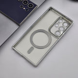 Samsung Galaxy S25 Ultra Luxury Side Diamond Shimmer Magsafe Case