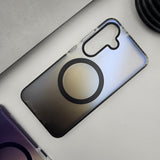 Dual Tone Matte MagSafe Case for Samsung Galaxy S24 | Anti-Yellowing | Sleek Luxury Cover