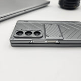Samsung Galaxy Z Fold 6 Armor Case Magnetic Hinge Front Screen Protector