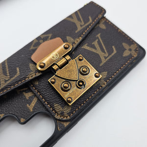 Samsung Galaxy S25 Ultra Luxury Brand Buckle Cardholder Crossbody Sling Strap Case