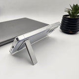Samsung Galaxy S24 Plus Crystal Clear Hybrid Case With Metal Stand