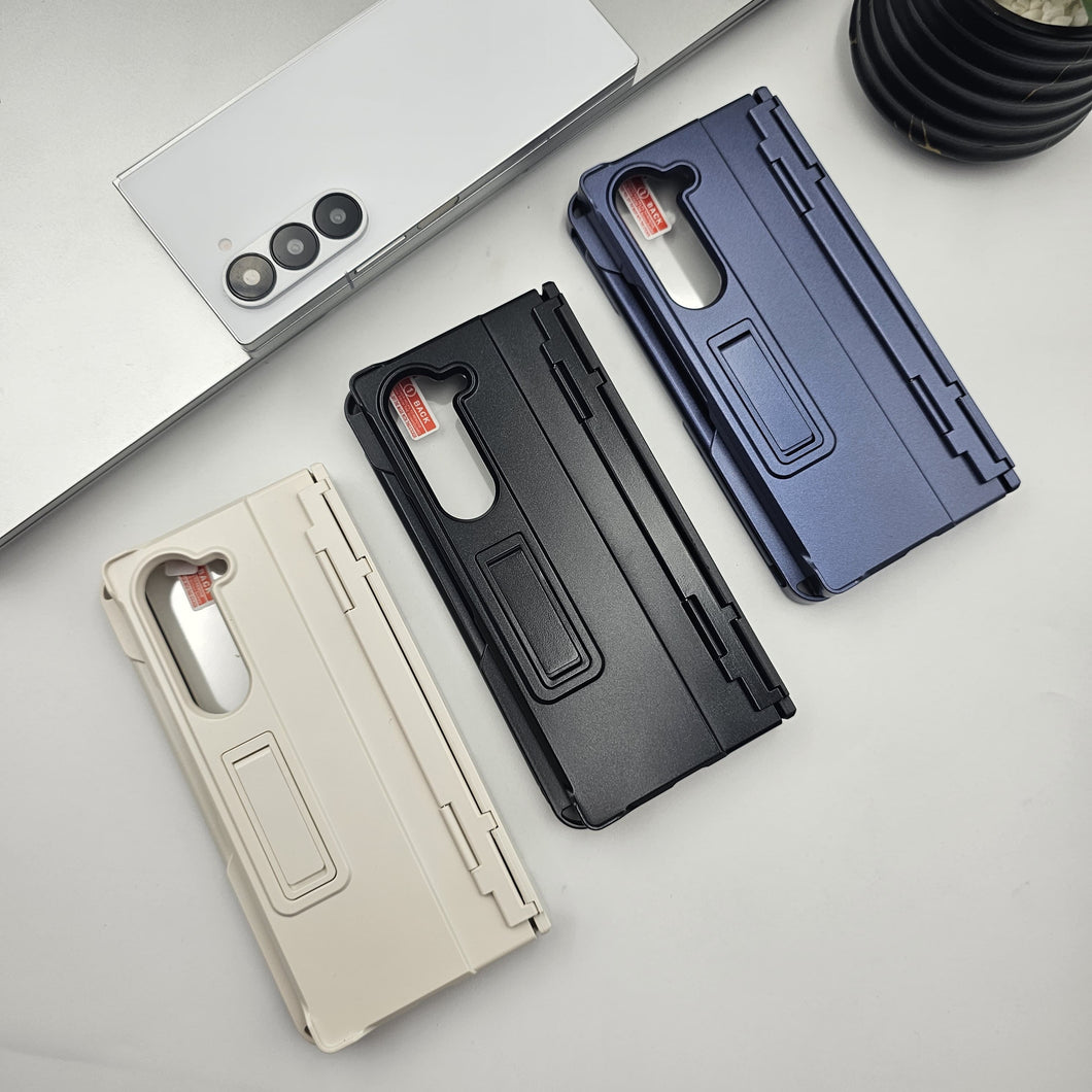 Samsung Galaxy Z Fold 6 Hybrid Armor Case With Pen Front Screen Protector