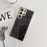Samsung Galaxy S24 Ultra Glitter Shell Marble Pattern Case