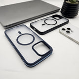 iPhone 16 Series Frost Translucent Magnetic Magsafe Case
