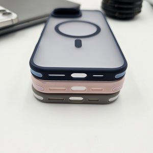 iPhone 16 Series Frost Translucent Magnetic Magsafe Case