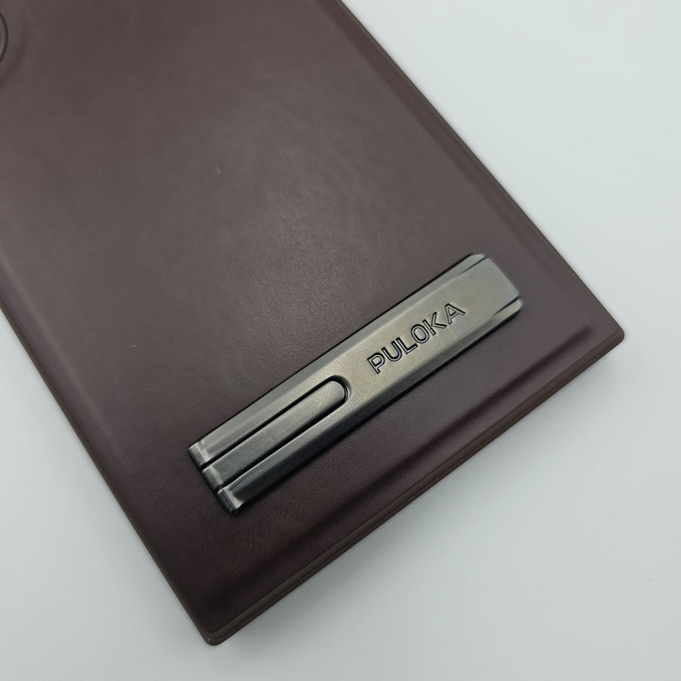 Samsung Galaxy S25 Ultra PU Leather Kickstand Case