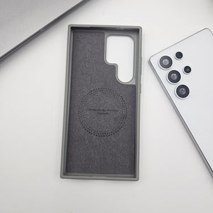 Samsung Galaxy S24 Ultra PU Leather Magnetic Magsafe Case