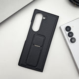 Samsung Galaxy Z Fold 5 Carbon Fibre With Stand Case