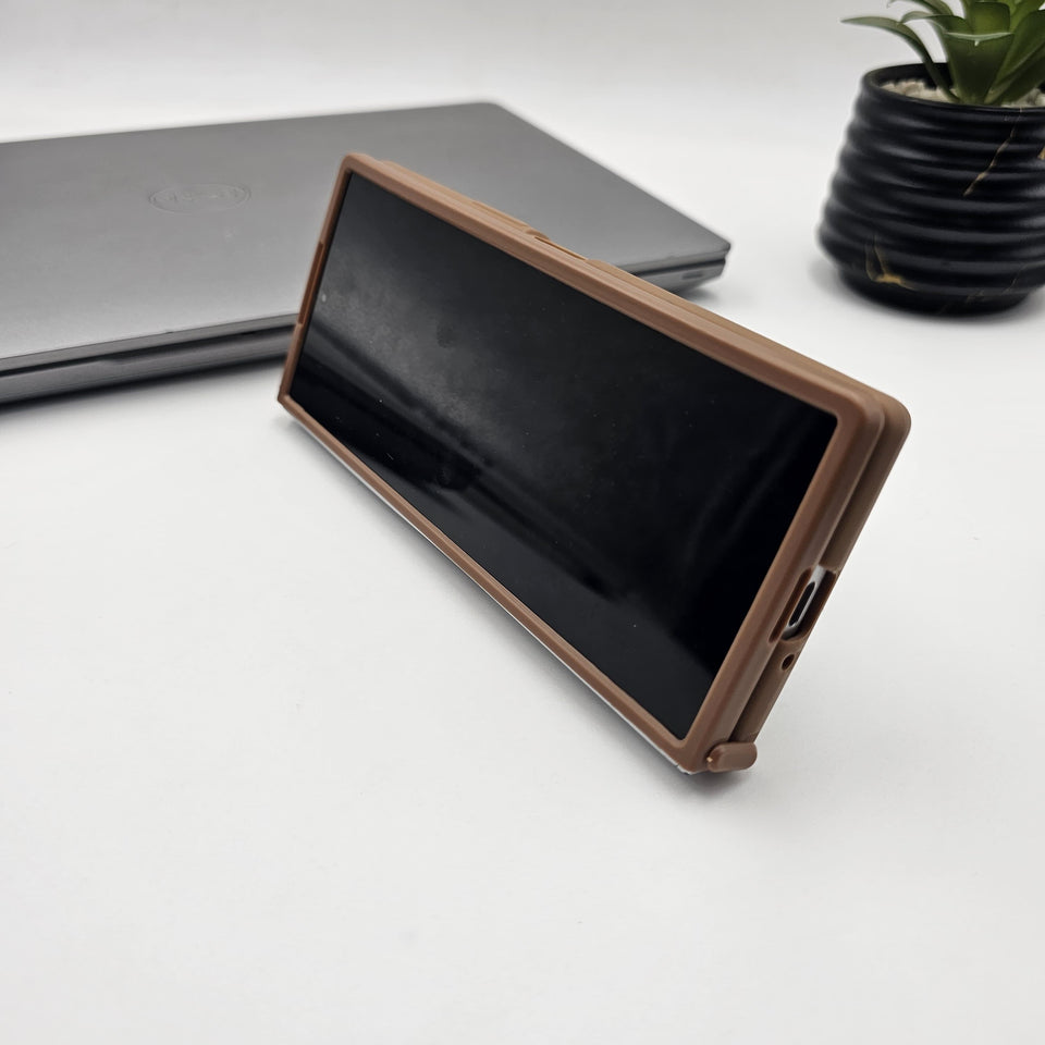 Samsung Galaxy Z Fold 5 Carbon Fibre With Stand Case
