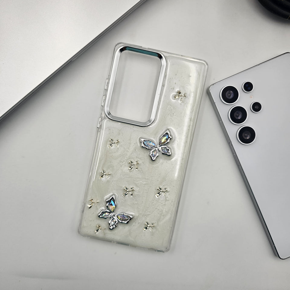 Samsung Galaxy S25 Ultra Electroplated Fashion Design Case