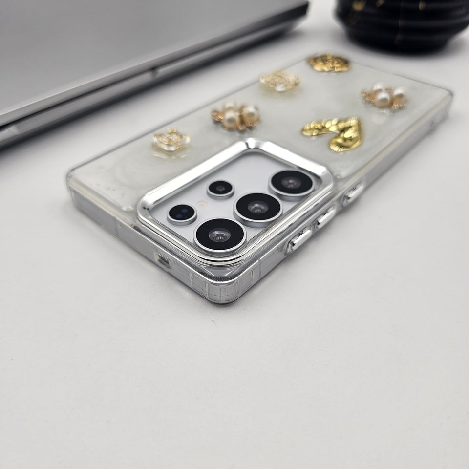 Samsung Galaxy S25 Ultra Electroplated Fashion Design Case