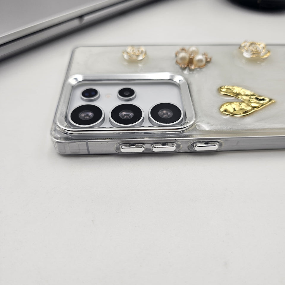 Samsung Galaxy S25 Ultra Electroplated Fashion Design Case