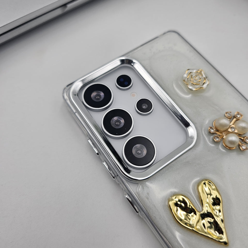 Samsung Galaxy S25 Ultra Electroplated Fashion Design Case