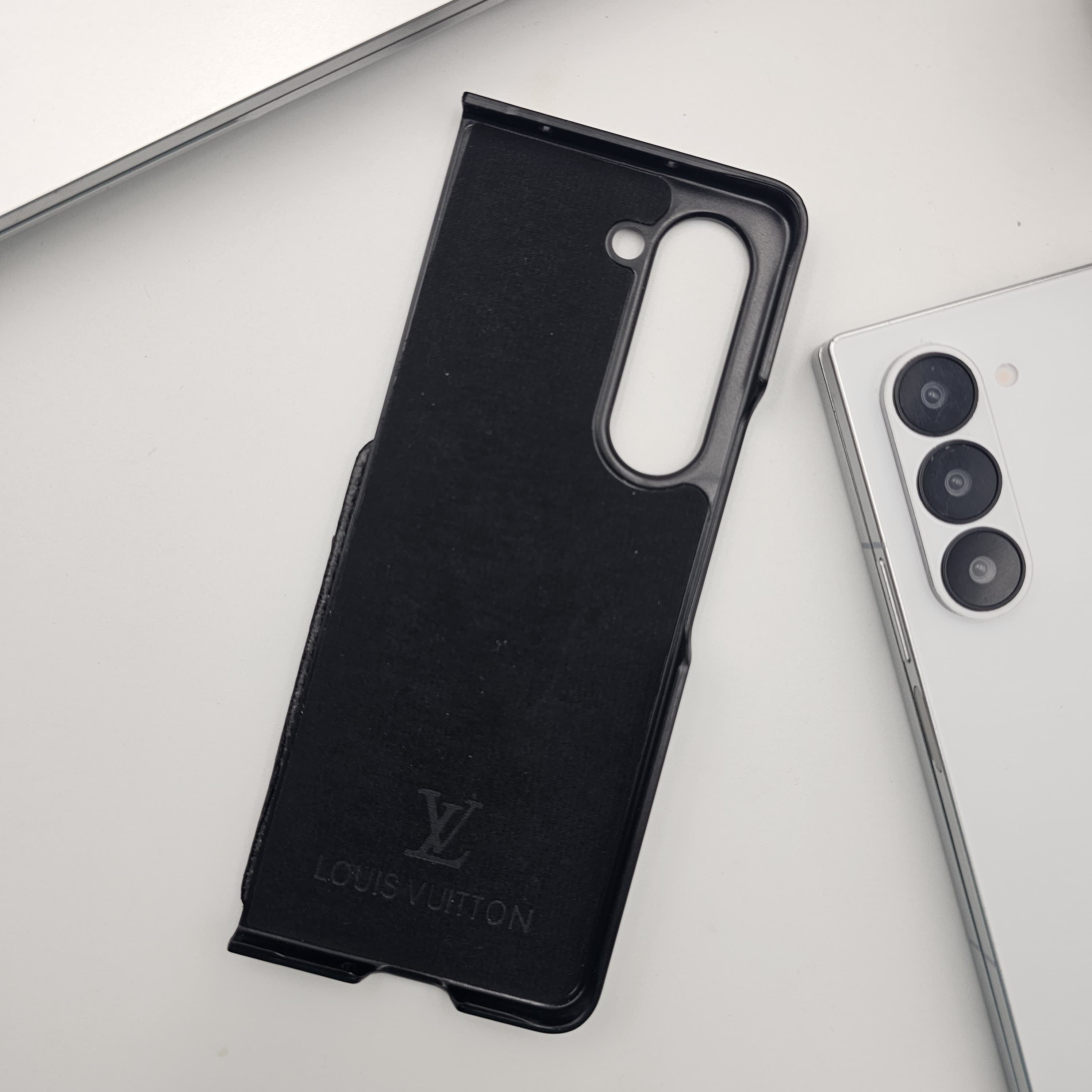 Samsung Galaxy Z Fold 6 Luxury PU Leather Card Holder Case