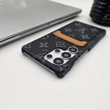 Samsung Galaxy S24 Ultra Luxury PU Leather Card Holder Case