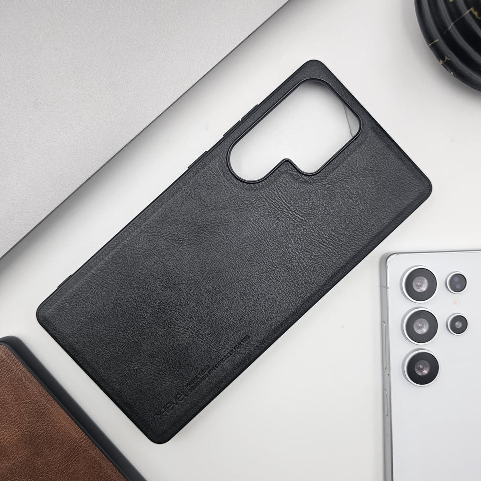 Samsung Galaxy S25 Ultra PU Leather Slim Leather Thin Case