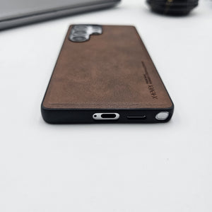 Samsung Galaxy S25 Ultra PU Leather Slim Leather Thin Case