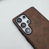 Samsung Galaxy S25 Ultra PU Leather Slim Leather Thin Case