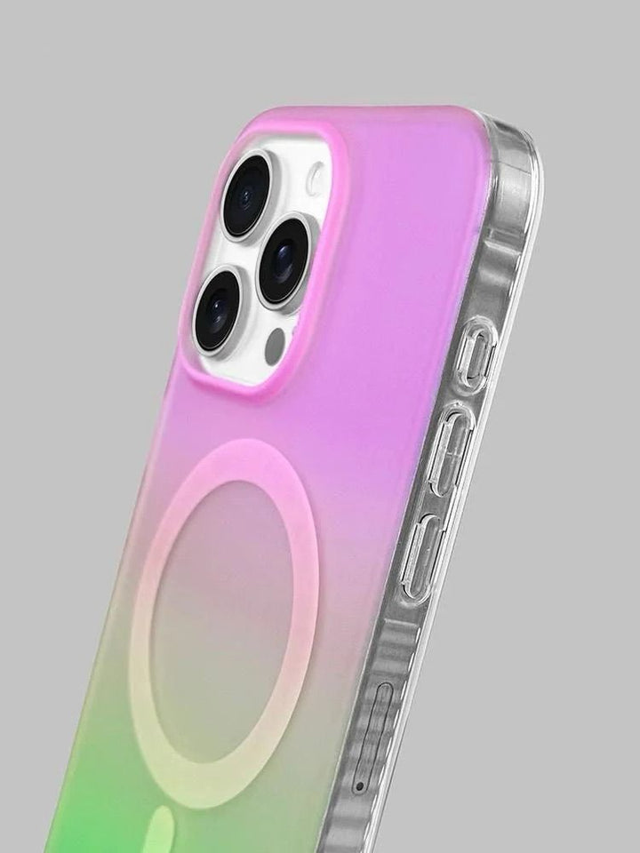 iPhone Fluorescent Iridescent Translucent Color Changing Case