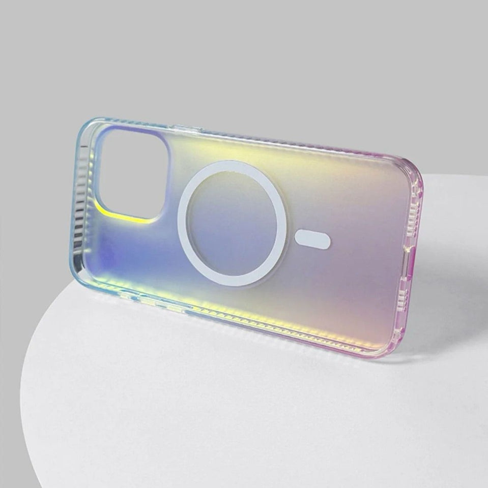 iPhone Fluorescent Iridescent Translucent Color Changing Case