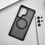 Samsung Galaxy S25 Ultra Aluminium Alloy Smoke Magsafe Bumper Case
