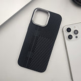 iPhone Carbon Fibre Feel Pattern With Magsafe Case