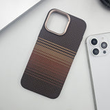 iPhone Carbon Fibre Feel Pattern With Magsafe Case