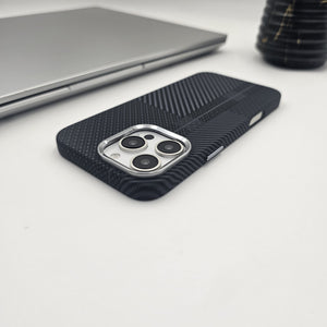 iPhone Carbon Fibre Feel Pattern With Magsafe Case