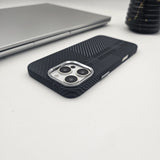 iPhone Carbon Fibre Feel Pattern With Magsafe Case