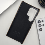 Samsung Galaxy S24 Ultra Luxury CC Leather Cardholder Case