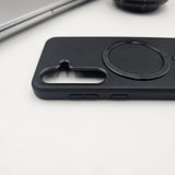 Samsung Galaxy S25 Leather Magnetic Magsafe Case