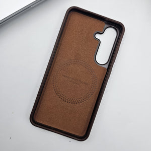 Samsung Galaxy S25 Leather Magnetic Magsafe Case