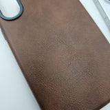 Samsung Galaxy S25 Ultra PU Leather Case Metal Bump Inside Velvet