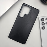 Samsung Galaxy S25 Ultra PU Leather Case Metal Bump Inside Velvet
