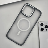 iPhone Smokey Magnetic Magsafe Case Metal Camera Bump