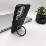 Samsung Galaxy S25 Carbon Fibre With Magnetic Magsafe Ring Stand Case