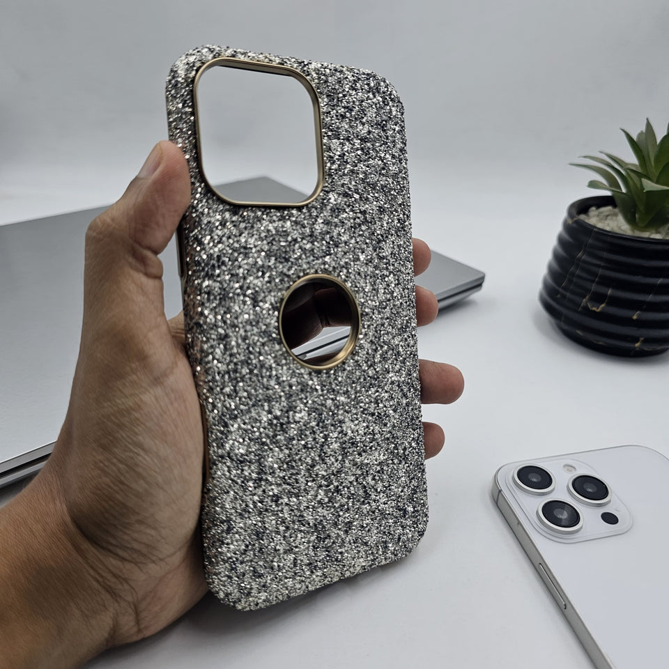 iPhone Luxury Diamond Feel Dust Spark Glitter Magsafe Case