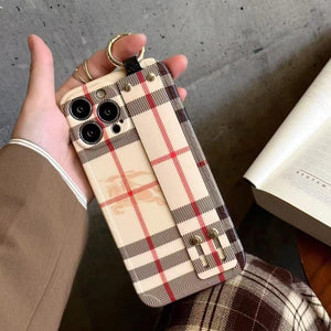 iPhone Luxury Brand BBRY Strap Belt Case Cover