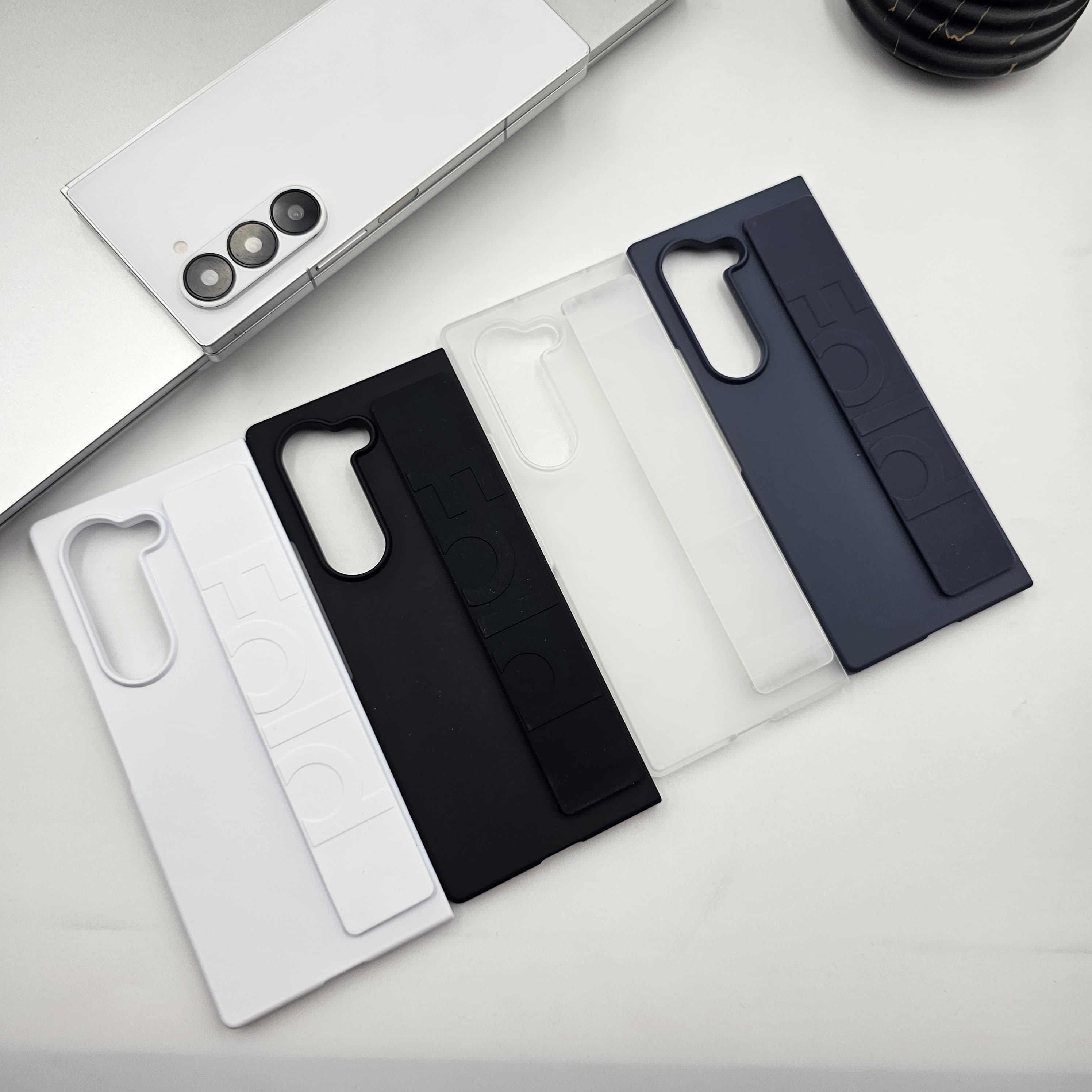 Wristband Grip Case for Samsung Galaxy Z Fold 6 | Slim Stylish Strap Holder