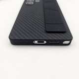 Samsung Galaxy S23 Ultra Carbon Fibre Wristband Camera Protection Case
