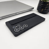 Samsung Galaxy S23 Ultra Carbon Fibre Wristband Camera Protection Case
