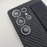Samsung Galaxy S23 Ultra Carbon Fibre Wristband Camera Protection Case