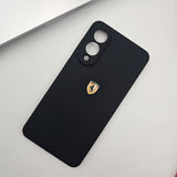 Samsung Galaxy S25 Edge FR Sports Car Logo Liquid Silicone Case Cover