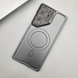 Samsung Galaxy S25 Ultra Metal Camera Kickstand Magnetic Magsafe Case