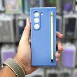 Ultra Slim Case with Pen for Samsung Galaxy Z Fold 6 | Soft Matte Finish | Built-In Pen Slot