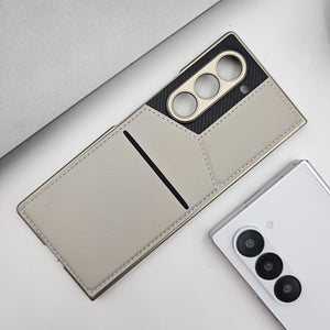 Samsung Galaxy Z Fold 6 Stand Cardholder With Front Screen Protector